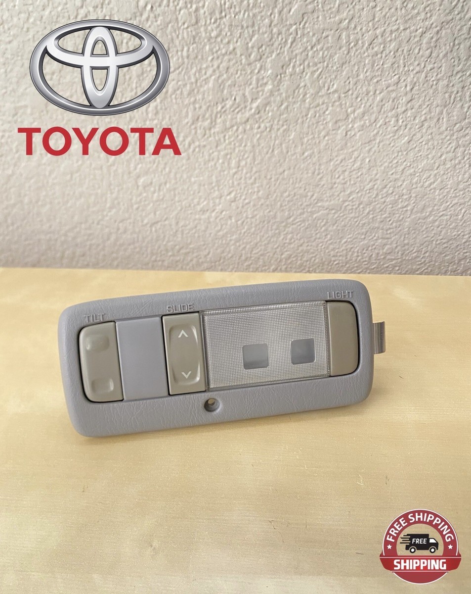 90-93 Toyota Celica GTS Dome Map LIGHT LAMP sunroof switch Gray