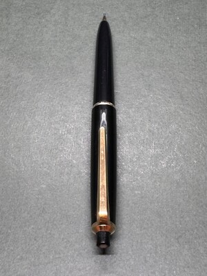 MONTBLANC No.35 Pix Black GT '60s Vintage 0.9mm Knock-system