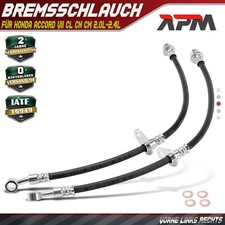 2x Bremsschlauch Bremsschläuche Vorne Links Rechts für Honda Accord VII CL CN CM