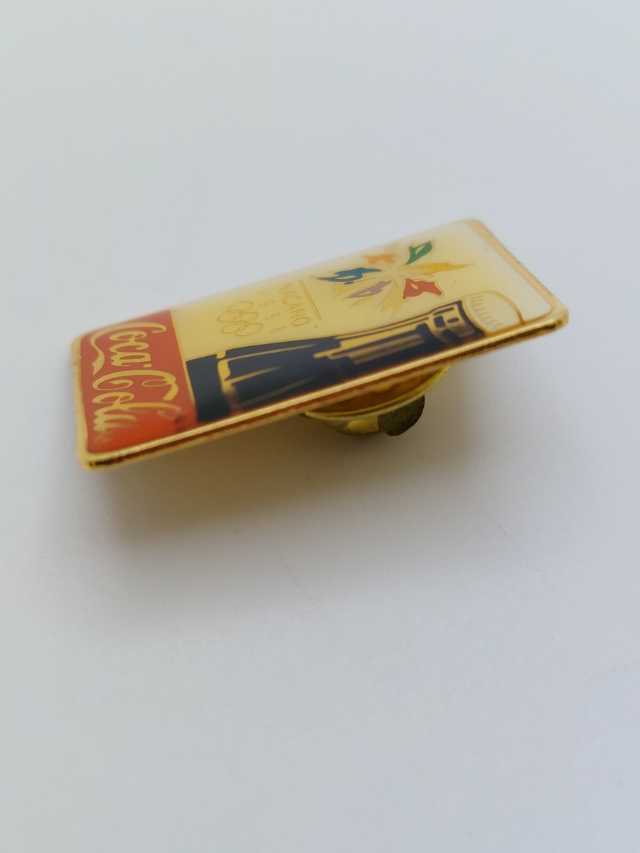 Coca-Cola 1998 Vintage Enamel Pin Nagano Olympics | eBay