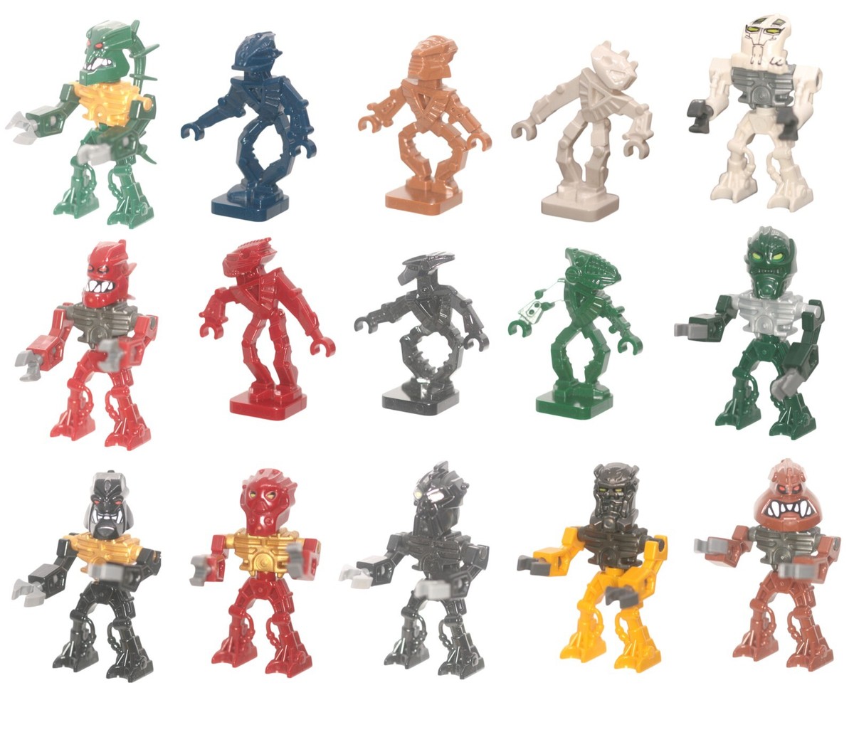 Missing Lego Brick Bionicle Mini Figures