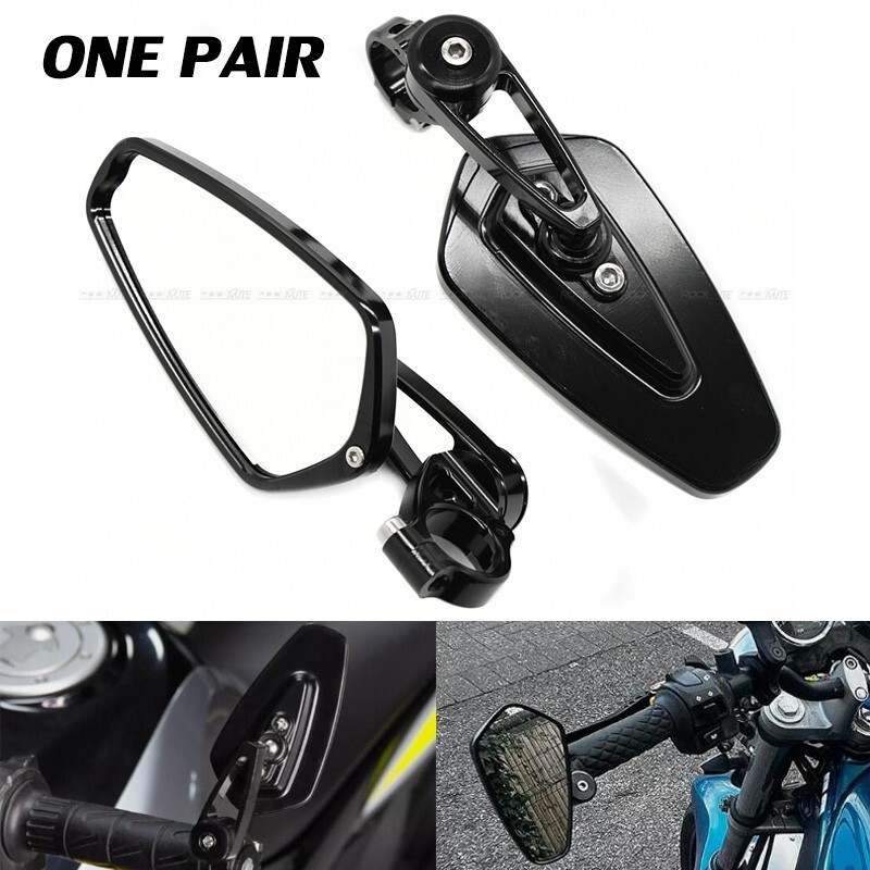 For GROM 125 MSX NAVI MONKEY Handlebar Bar End Mirror Rear View