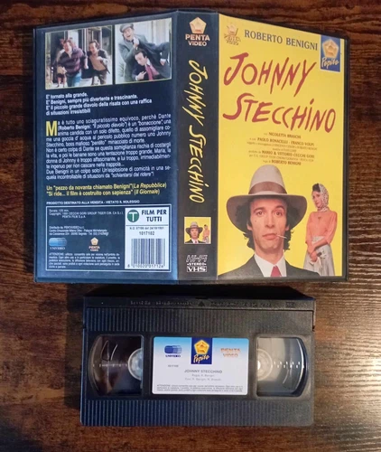 Johnny Stecchino - VHS - Videocassetta - Penta Video - Roberto Benigni
