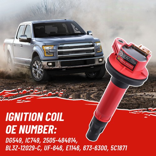 6 Pack Ignition Coils For 2011 2012 2013-2016 Ford F-150 3.5L V6 Turbo DG549 - Picture 6 of 17