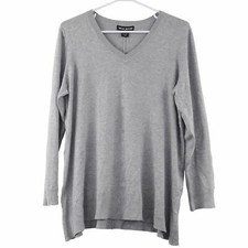 DKNY Jeans Women's Long Sleeve V-Neck Sweater, Sz XS