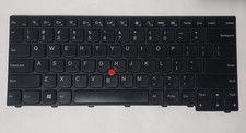 Original Lenovo Thinkpad Laptop US Keyboard FRU 04X0264 NON-BACKLIT 