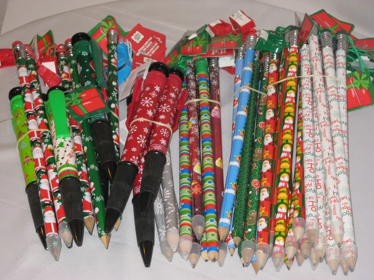 Big Pencil Set OR Pen/Pencil Set Great Stocking Stuffers (Pencil 15 Pen  11)