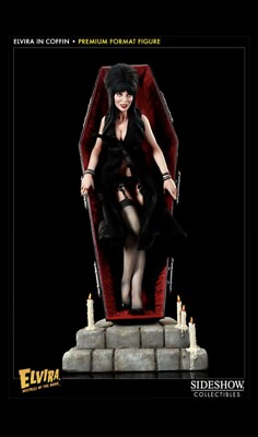 Sideshow Elvira in Coffin Premium Exclusive 008/250 Hand Dagger NEW