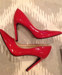 nine west tatiana pumps red