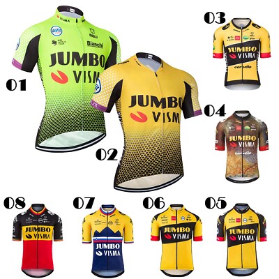 Team Radtrikot für Männer Kurzarm mit Taschen Schnelltrocken Fahrradtrikot
