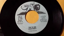 Sugar Minott - ten To One / Reggae 7" on Wackies Label