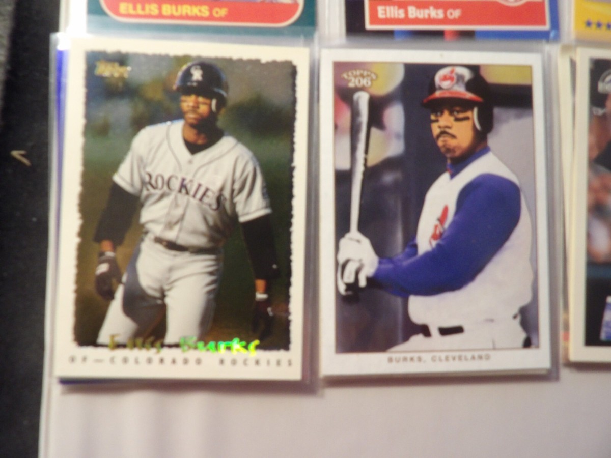 ELLIS BURKS 30 CARD LOT 4 ROOKIE CARDS EB1 | eBay