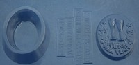 Happy Year Oval Pour Box Chocolate Candy Mold Molds Party Favors Happy Year Oval Pour Box Chocolate Candy Mold Molds Party Favors