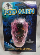 Vintage 1999 Pod Alien Crystals Change Water Into Space Slime CB Products Age 3+