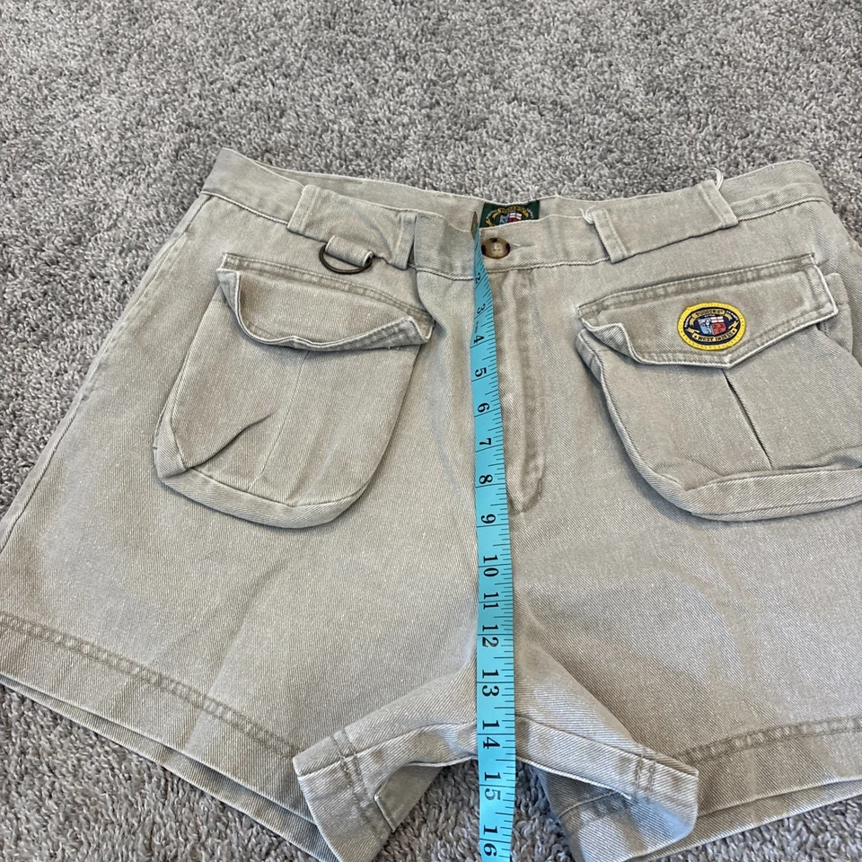 Bermuda de vela masculina vintage Pusser's West Indies lona pesada 38x5 rara barco - Imagem 4 de 4