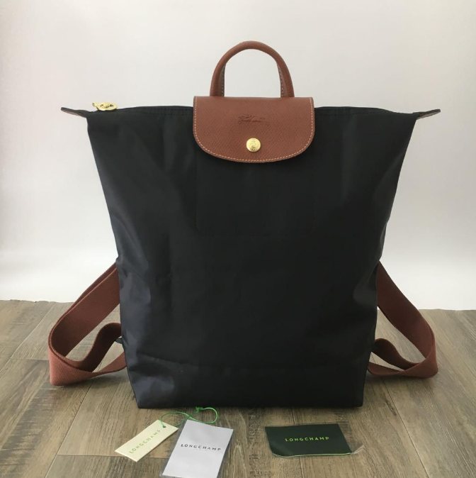 LONGCHAMP Le Pliage Original M Backpack Black Outlet Product