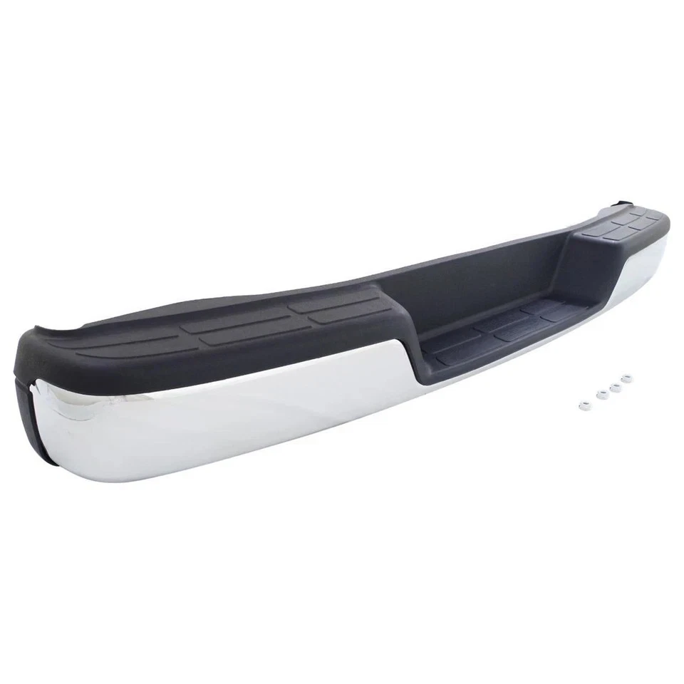 NUEVO parachoques trasero cromado completo para camioneta Chevy Express GMC Savana 1996-2025 Foto 3 de 4