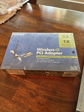 Lot Of 4 Linksys Wireless PCI Adapter Wi-Fi Card 2.4GHz Network 54Mbps WMP54G