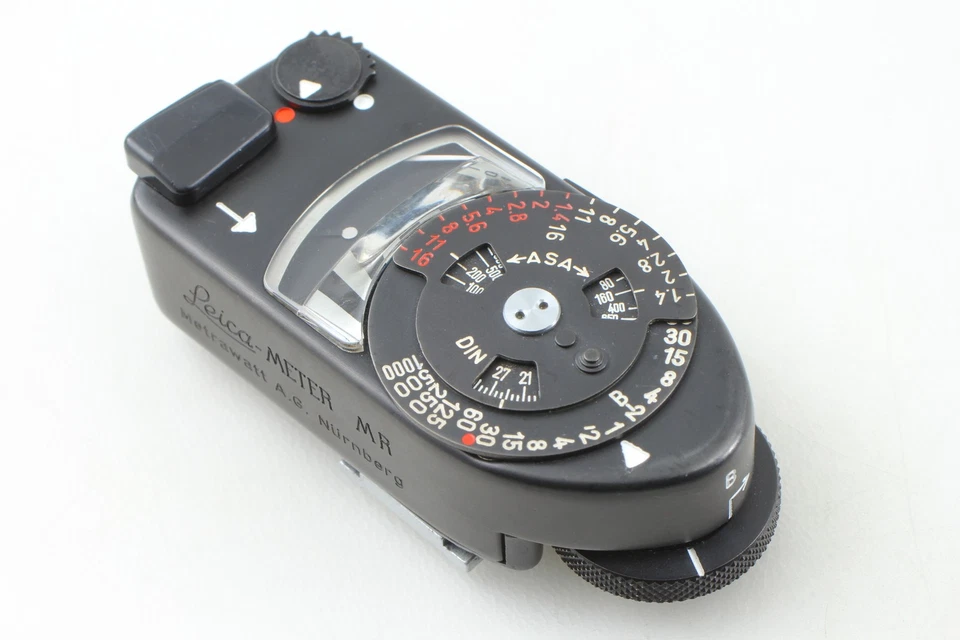 [Casi COMO NUEVO] Medidor de luz Leica MR negro MR4 MR-4 para M2 M3 M4 de JAPÓN Foto 3 de 4
