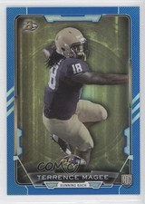 2015 Bowman Rookies Blue Rainbow Foil 325/499 Terrence Magee #108 0l2