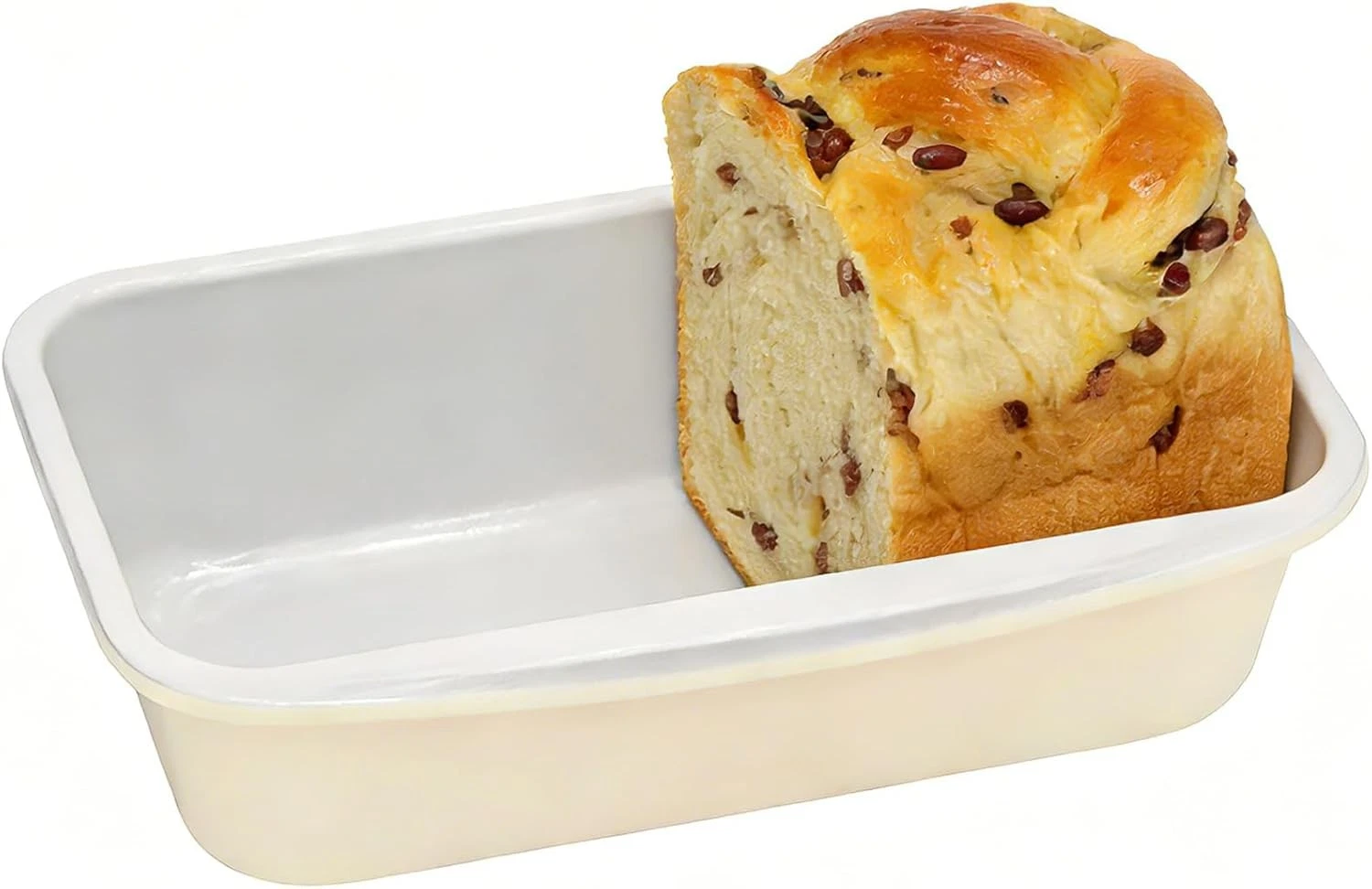 Non-Stick Bread Loaf Pan 9x5 Inch Ceramic Coating Aluminized Steel Oven Safe to