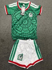 Seleccion Mexicana Jersey and Shorts for Children. Playera y Short para Ninos.