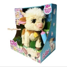 NWT FurReal Friends Maggie the Feed & Follow Cow Interactive Plush 50+ Sounds