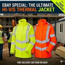 Hi Viz Vis Women's Hi Vis Orange Kamela Padded Jacket Reflective Yellow Orange