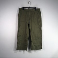 Social Standard by Sanctuary Utility Crop Pant, Women's Size 14 - Field Green