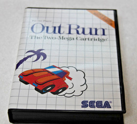 Out Run 1987 Sega Master System SMS CIB Complete TESTED Authentic