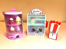 Shopkins Food Fair Themed Pack Candy Collection  Cupcake Collection w 8 figures