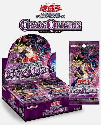 Yu-Gi-Oh! OCG Chaos Origins Box Japanese Edition +1 Bonus Pack