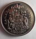 1971 CANADA 50 CENTS - AU/UNC PROOF LIKE Coin - Lot #M17