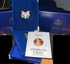 1988 1/10 $5 GOLD AMERICAN EAGLE Presentation Case and COA (NO COIN)