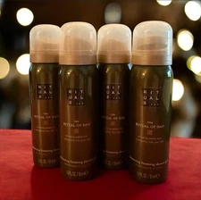 4 x RITUALS The Ritual Of Dao Balancing Foaming Shower Gel 1.6 oz (Travel Size)