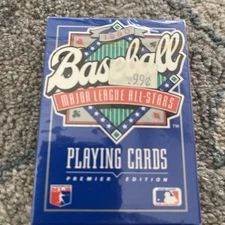 1990 US PLAYING CARD MAJOR LEAGUE BASEBALL ALL-STARS COMPLETE DECK - SEALED PACK