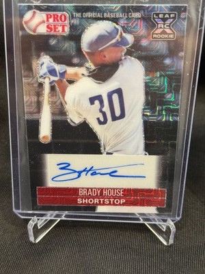 2021 Leaf Pro Set Metal 1991 Base Mojo Auto Brady House #PS1-BH2 Nationals