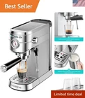 20 Bar Professional Espresso Machine with Removable Water Tank & Frother