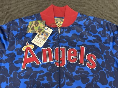 Bape x Mitchell & Ness MLB Los Angeles Angels Of Anaheim Baseball