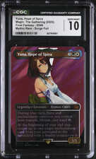 Yuna, Hope of Spira MTG Final Fantasy 0549 SURGE FOIL CGC GEM MINT 10 Magic