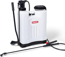 Backpack Sprayer with Lance and 4 Adjustable Spray Nozzle, Suitable for Pesticid