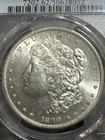 1890-s Morgan Dollar, PCGS MS62, Better Date, Free shipping