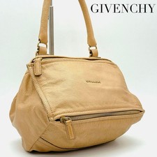 GIVENCHY Borsa a tracolla Borsa Logo Pelle Beige Autentica