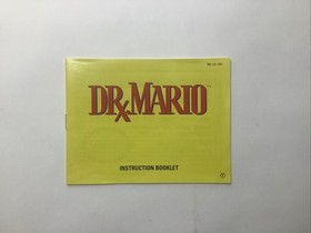 Dr. Mario (Nintendo NES, 1990) Aut&eacute;ntico con Manual Probado y Funciona
