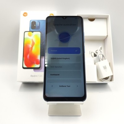 Xiaomi Redmi 12C 6,71'' DualSIM 4GB RAM 128GB Ocean Blue 50 MPX LTE - 19% MwSt.