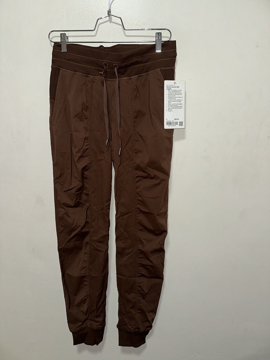 Lululemon Dance Studio Mr Jogger Color Java 🤎 Size 6 | eBay