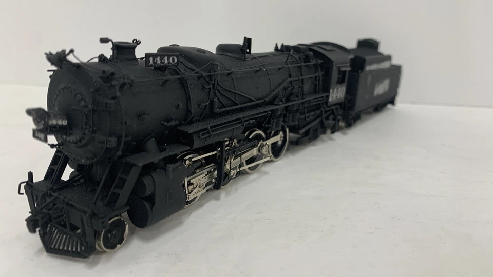 Locomotora de vapor Hallmark escala HO latón clase 1400 Missouri Pacific Mikado Foto 4 de 4