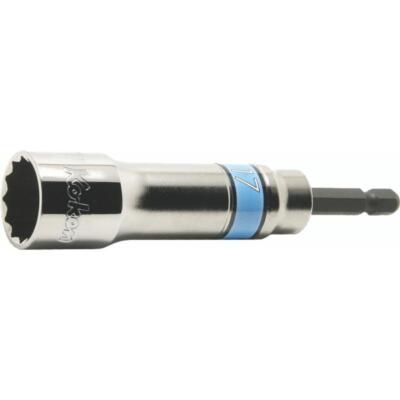 Koken BD014E-10 1/4 Hex Dr. Long Socket 10mm 12 point Length 104mm