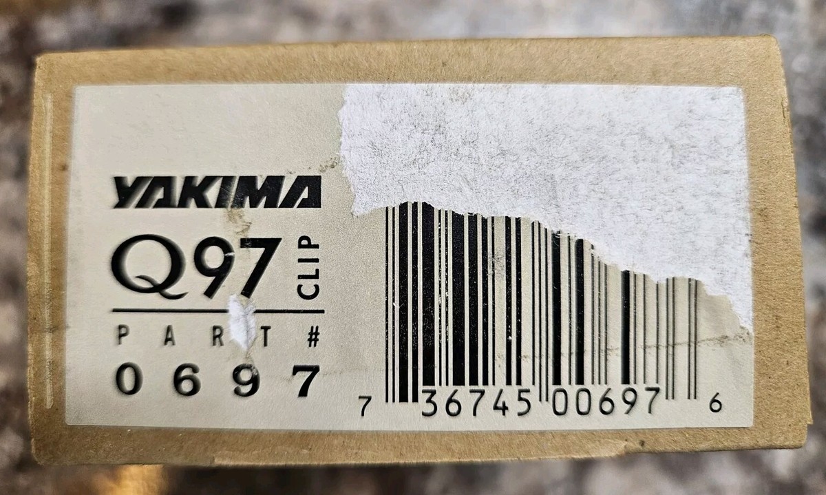 Yakima Q82 Q Clips #82 - Neuf - Kit De Fixation Pour Galerie De Toit