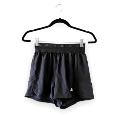 Adidas Aeroready Black Pacer Shorts Size XS New Training Shorties Teen Girl NWT